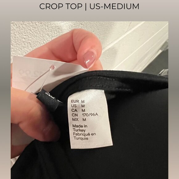 H&M Basic Long Sleeve Top | Medium | Never Worn - Picture 4 of 4